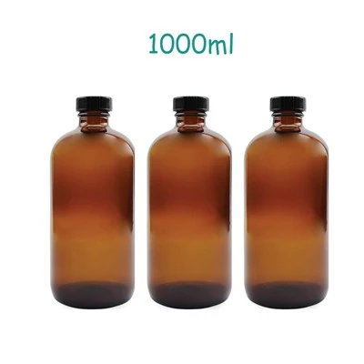 1000M Amber shisha idishi